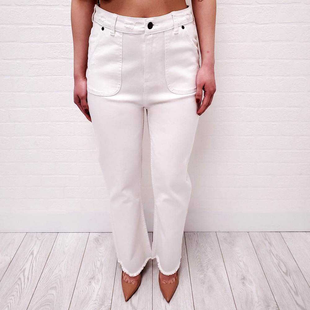 Zimmerman NWT Women's White Jeans